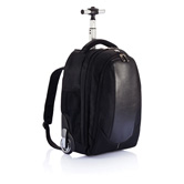 Swiss Peak Trolleyrucksack, schwarz - Werbeartikel