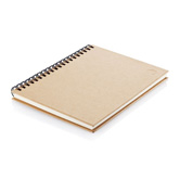 XD Eco Notizbuch, braun - Werbeartikel