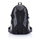 Outdoor Rucksack, schwarz - Werbeartikel