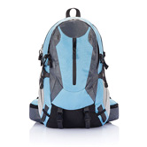 Outdoor Rucksack, blau - Werbeartikel