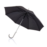 Deluxe 23 Zoll Regenschirm Alu, schwarz - Werbeartikel