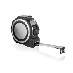 Ma�band Rubber, 5m/19mm, silber - Werbeartikel
