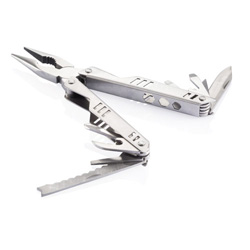 Frame Multitool, silber - Werbeartikel