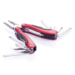 Fix Multitool, rot - Werbeartikel