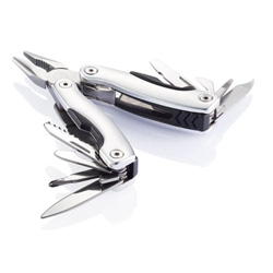 Mini Multitool, silber - Werbeartikel