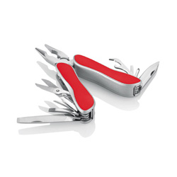 Everest Multitool, rot - Werbeartikel