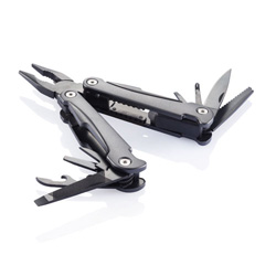 Swiss Peak Multitool, schwarz - Werbeartikel