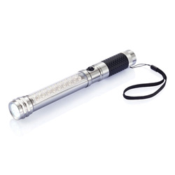 Notfalllicht mit Magnet, silber - Werbeartikel