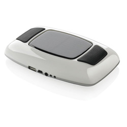 Sonus Lautsprecher & Charger, wei� - Werbeartikel