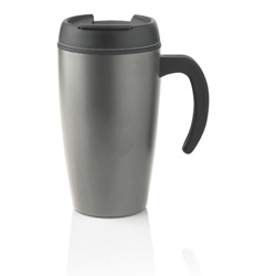Urban Becher, grau - Werbeartikel