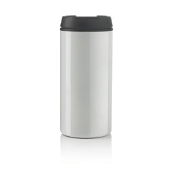 Metro Becher, wei� - Werbeartikel