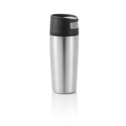 Auto Shake-It Becher, silber - Werbeartikel