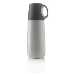 Bopp Hot Isolierflasche, wei� - Werbeartikel