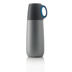 Bopp Hot Isolierflasche, blau - Werbeartikel