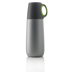 Bopp Hot Isolierflasche, gr�n - Werbeartikel