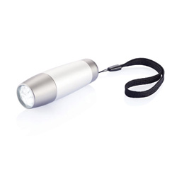 Aluminium Taschenlampe, silber - Werbeartikel