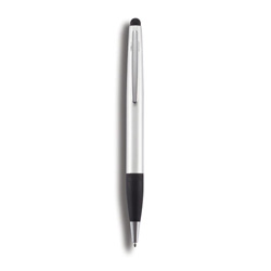 Touch 2 in 1 Stift, silber - Werbeartikel