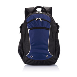 Denver Laptoprucksack, blau - Werbeartikel