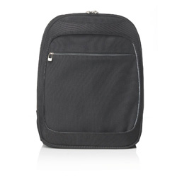 Milano Rucksack mit Laptopfach, silber - Werbeartikel