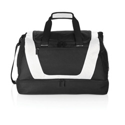 Wochenendtasche Durban, wei� - Werbeartikel