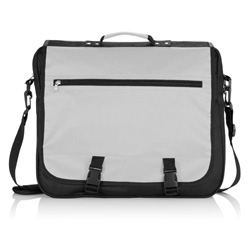 Messetasche, grau - Werbeartikel