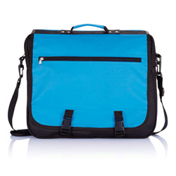 Messetasche, blau - Werbeartikel