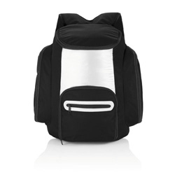 K�hlrucksack, schwarz - Werbeartikel