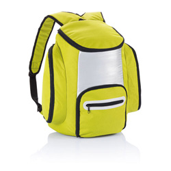 K�hlrucksack, limone - Werbeartikel