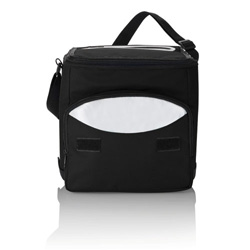 K�hltasche , schwarz - Werbeartikel