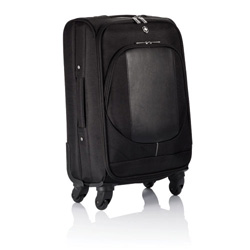 Swiss Peak Flughafen Trolley, schwarz - Werbeartikel