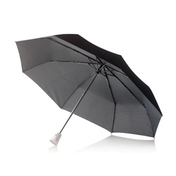 21,5 Zoll Brolly 2 in 1 Automatik-Taschenschirm, kirschrot - Werbeartikel