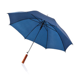 Deluxe 23 Zoll Regenschirm Automatic, blau - Werbeartikel