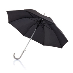 Deluxe 23 Zoll Regenschirm Alu, schwarz - Werbeartikel