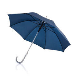 Deluxe 23 Zoll Regenschirm Alu, blau - Werbeartikel