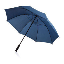 Deluxe 30 Zoll Regenschirm Storm, blau - Werbeartikel