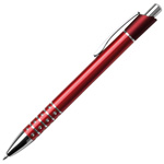 Kugelschreiber in Diamantoptik DIAMOND, rot - Werbemittel