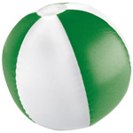 Bicolour Strandball KEY WEST, gr�n - Werbemittel