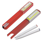 Sticky-Note-Pen ANTALYA, rot - Werbemittel