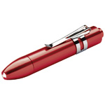 LED-Taschenlampe GAINESVILLE, rot - Werbemittel