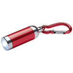 LED-Taschenlampe ALHAMBRA, rot - Werbemittel