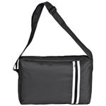Schultertasche MONZA, schwarz - Werbemittel