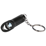 Taschenlampe mit Flaschen�ffner FRANCA, schwarz - Werbemittel