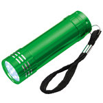 LED-Metall-Lampe MONTARGIS, gr�n - Werbemittel