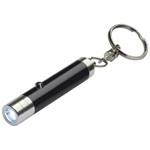 Metall-LED-Lampe CONCORDIA, schwarz - Werbemittel