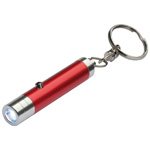 Metall-LED-Lampe CONCORDIA, rot - Werbemittel