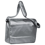 Schultertasche CUXHAVEN, grau - Werbemittel
