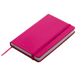 A6 Notizbuch L�BECK, pink - Werbemittel