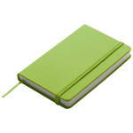 A6 Notizbuch L�BECK, apfelgr�n - Werbemittel