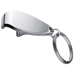 Metallflaschen�ffner HASTINGS, grau - Werbemittel