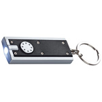 Kunststoff-Schl�sselanh�nger BATH, schwarz - Werbemittel